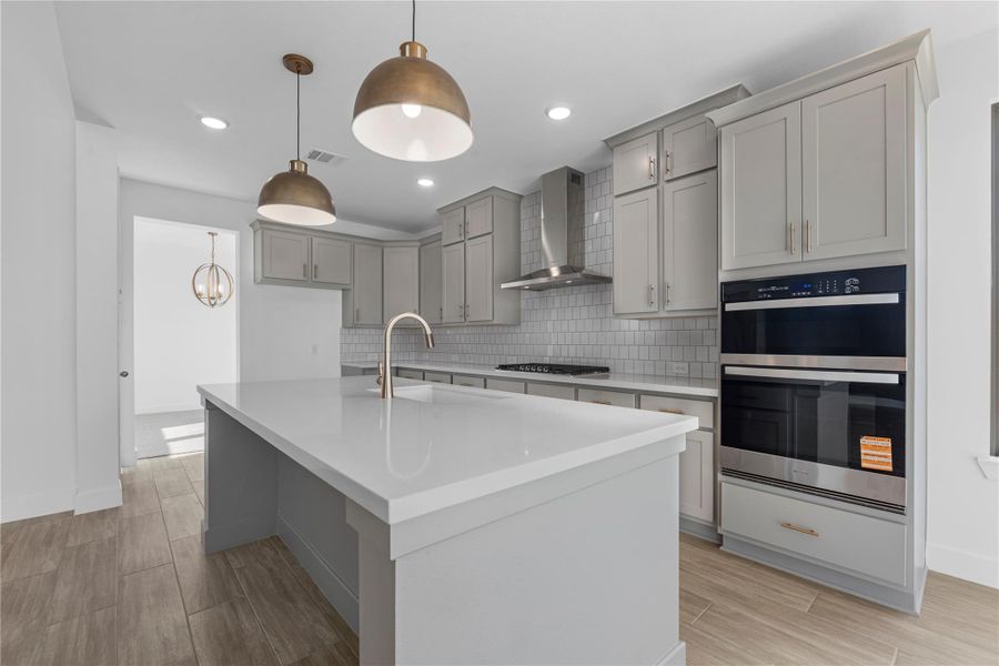 Furnished interior view inside a new home in Grange - 55', Katy (Image 7).