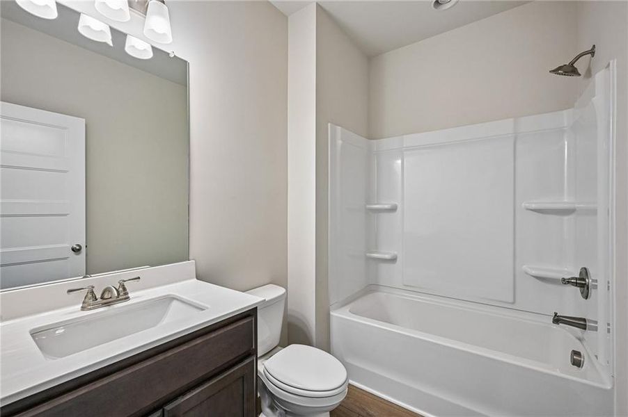 Furnished interior view inside a new home in Fowler Farms, Auburn (Image 10).
