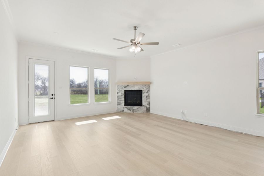 Spacious, unfurnished interior of a new home in Joshua Meadows, Joshua (Image 18). Spacious, unfurnished interior of a new home in Joshua Meadows, Joshua (Image 18).