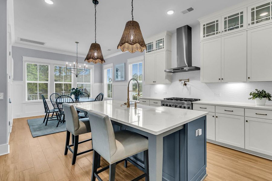 Furnished interior view inside a new home in , Charleston (Image 30).