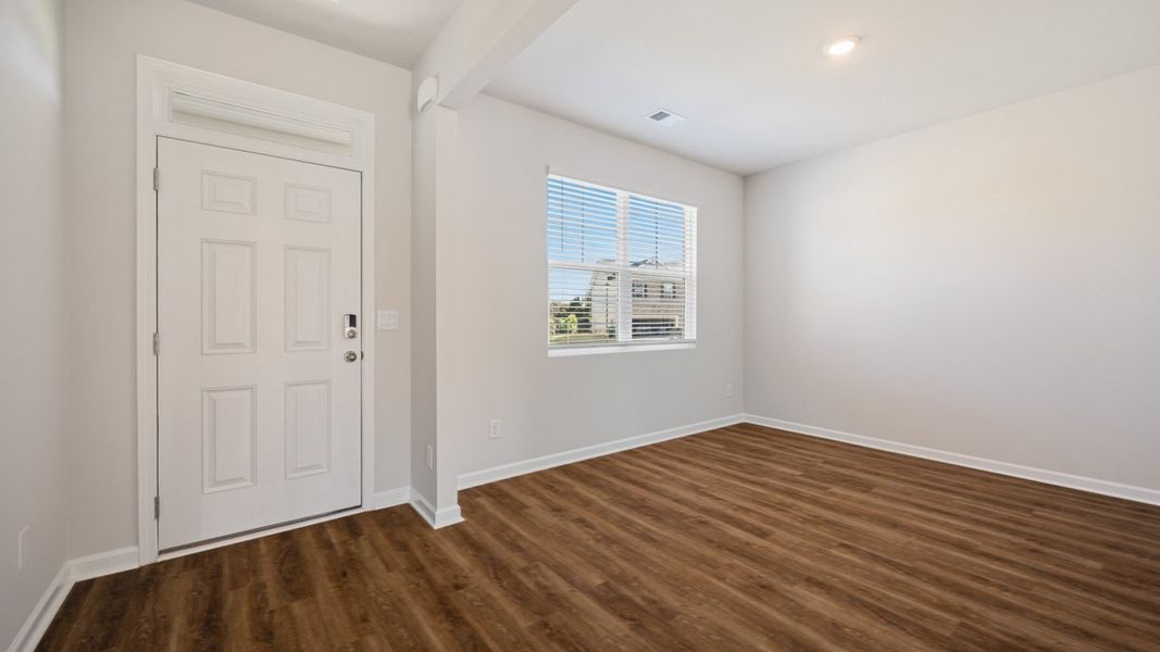 Spacious, unfurnished interior of a new home in The Reserve at Calcutta, Stockbridge (Image 15).