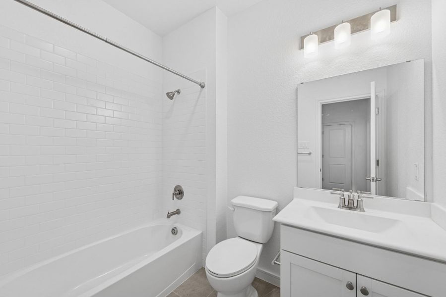 Furnished interior view inside a new home in Oakberry Trails, Waller (Image 14).