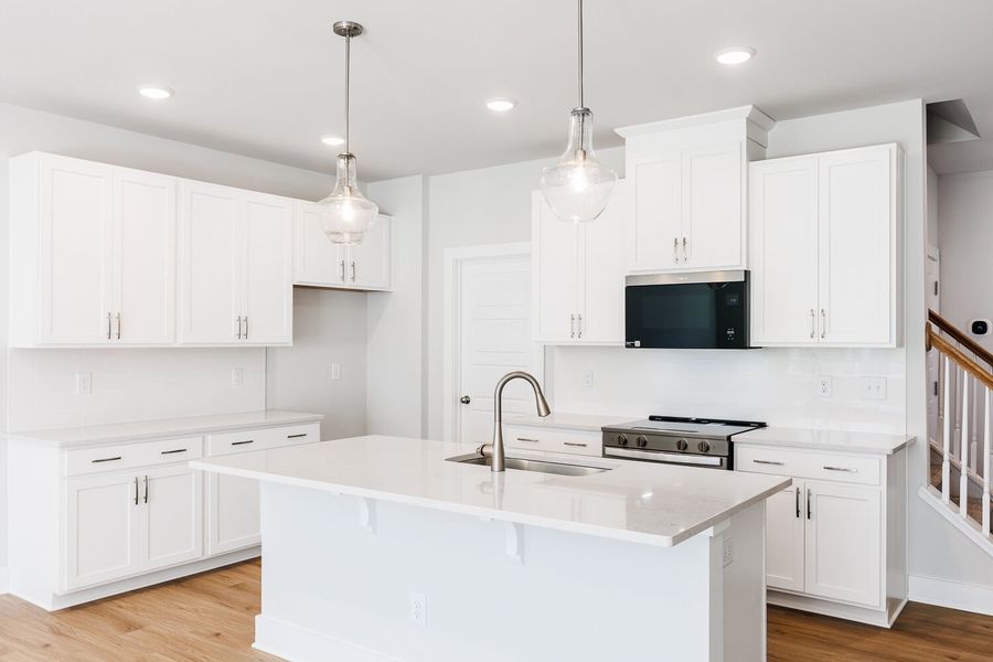 Furnished interior view inside a new home in Vaughan Farms, Angier (Image 7).