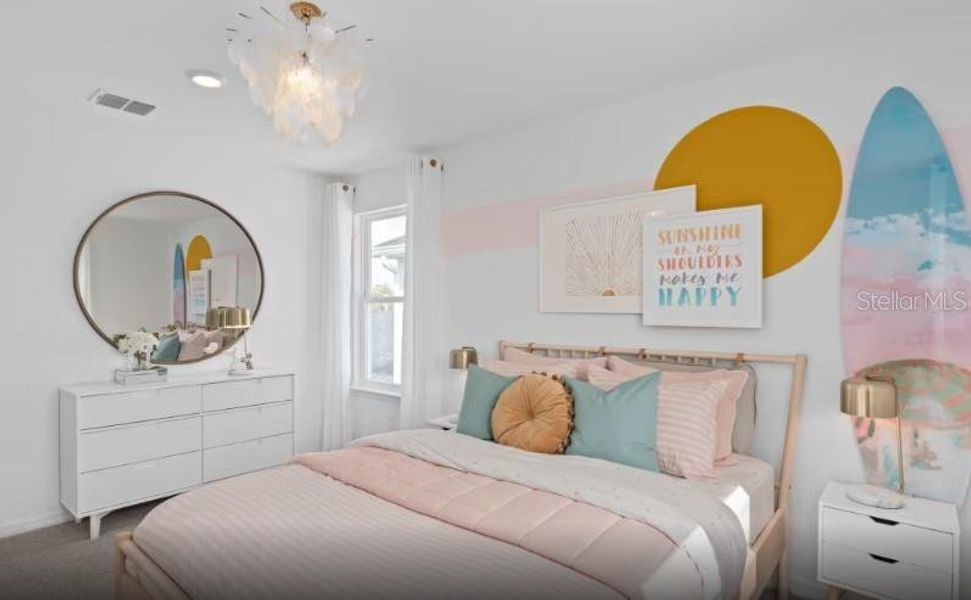 Furnished interior view inside a new home in Grandura, Sarasota (Image 4).