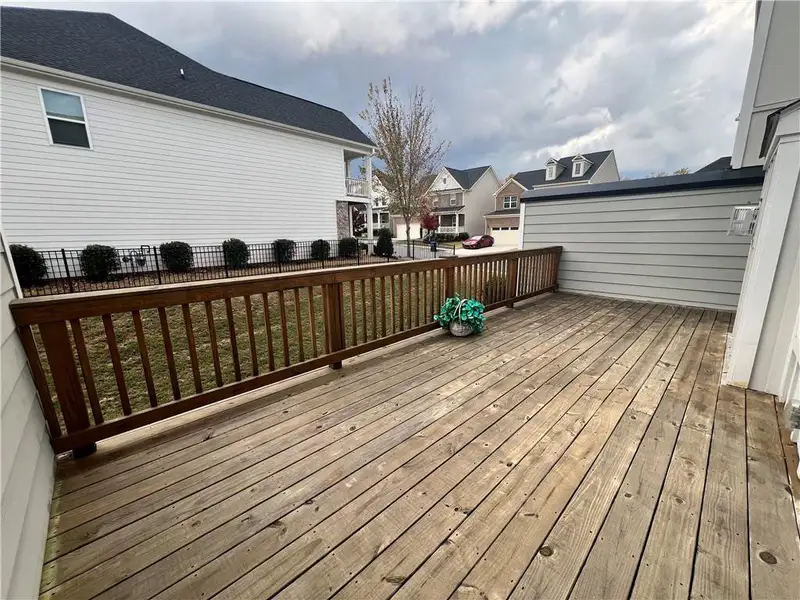 Exterior details and patio area of a home in , Buford (Image 2).