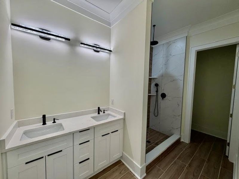 Furnished interior view inside a new home in , North Charleston (Image 13).