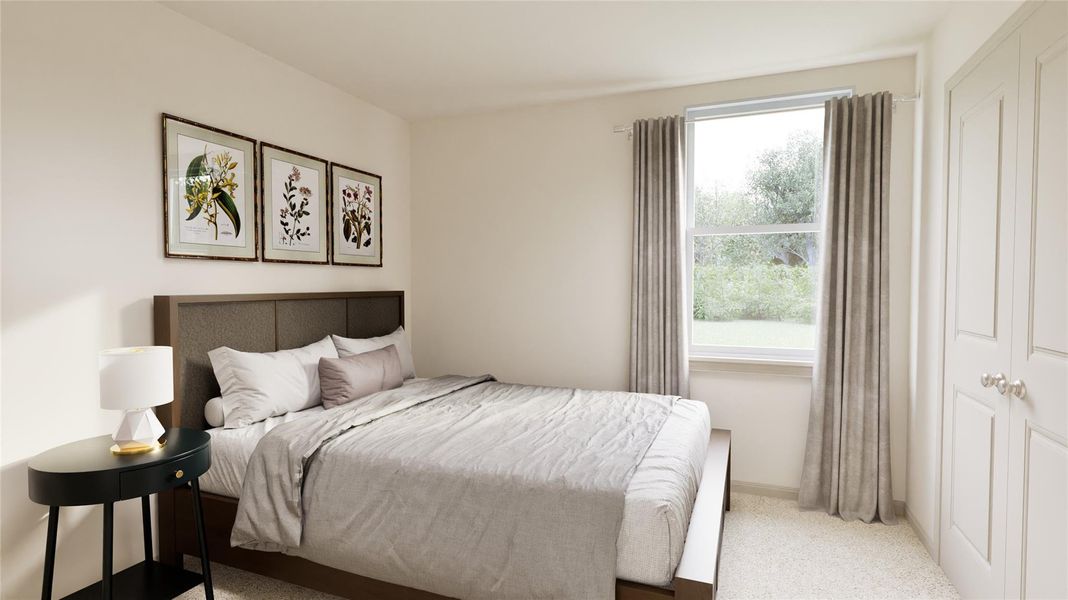 Furnished interior view inside a new home in Magnolia Woods, Magnolia (Image 4).