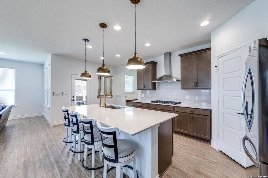 Furnished interior view inside a new home in Bison Ridge, San Antonio (Image 14).