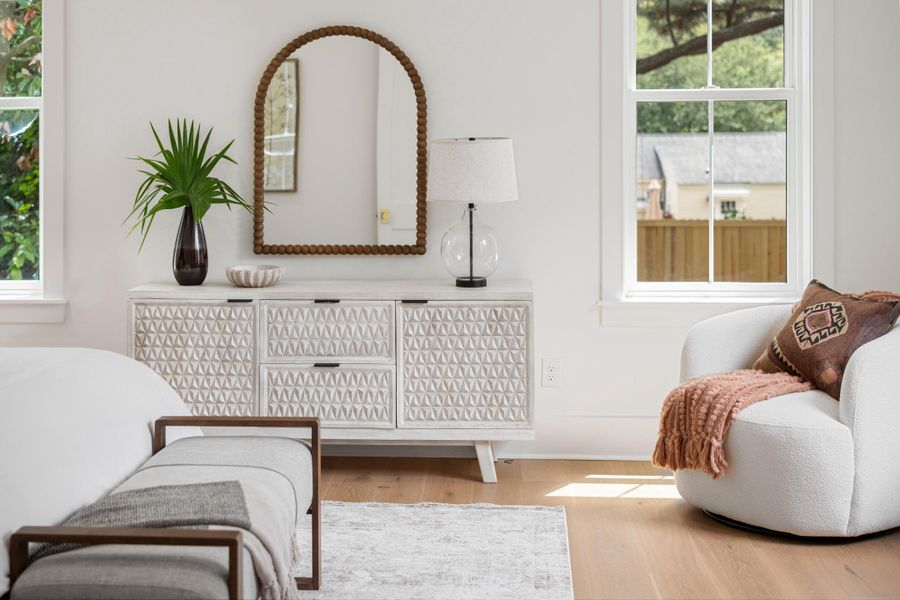 Furnished interior view inside a new home in , Mount Pleasant (Image 75).