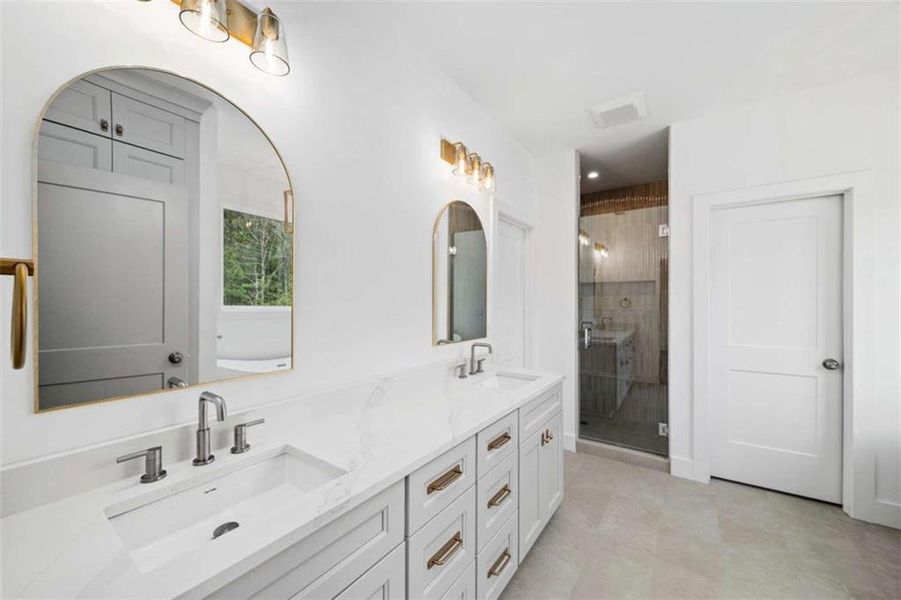 Furnished interior view inside a new home in , Maysville (Image 18).