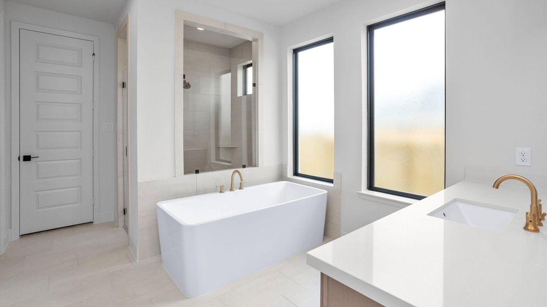 Furnished interior view inside a new home in Briarley, Montgomery (Image 7).