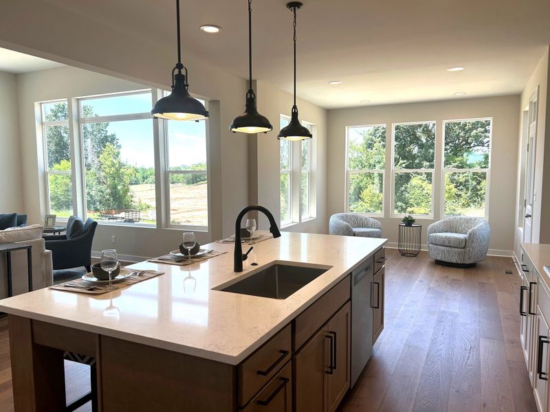 Representative furnished interior of a home built from the The Georgetown II by Norfolk Homes in Coronado Estates, Jackson (Image 7).