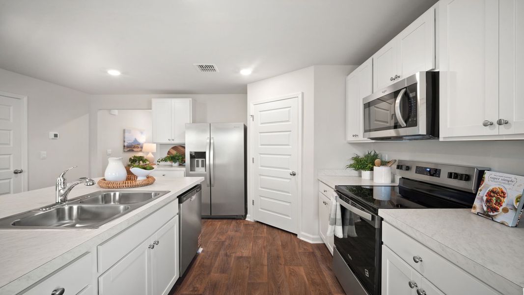 Furnished interior view inside a new home in The Groves at Bees Creek, Ridgeland (Image 8).