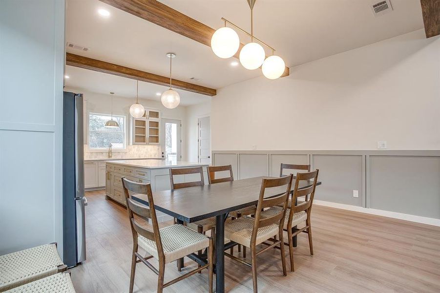 Furnished interior view inside a new home in , Fort Worth (Image 13).