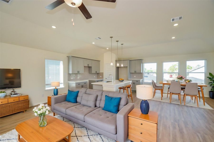 This room offers a blank canvas ready for your personal touch and design vision.