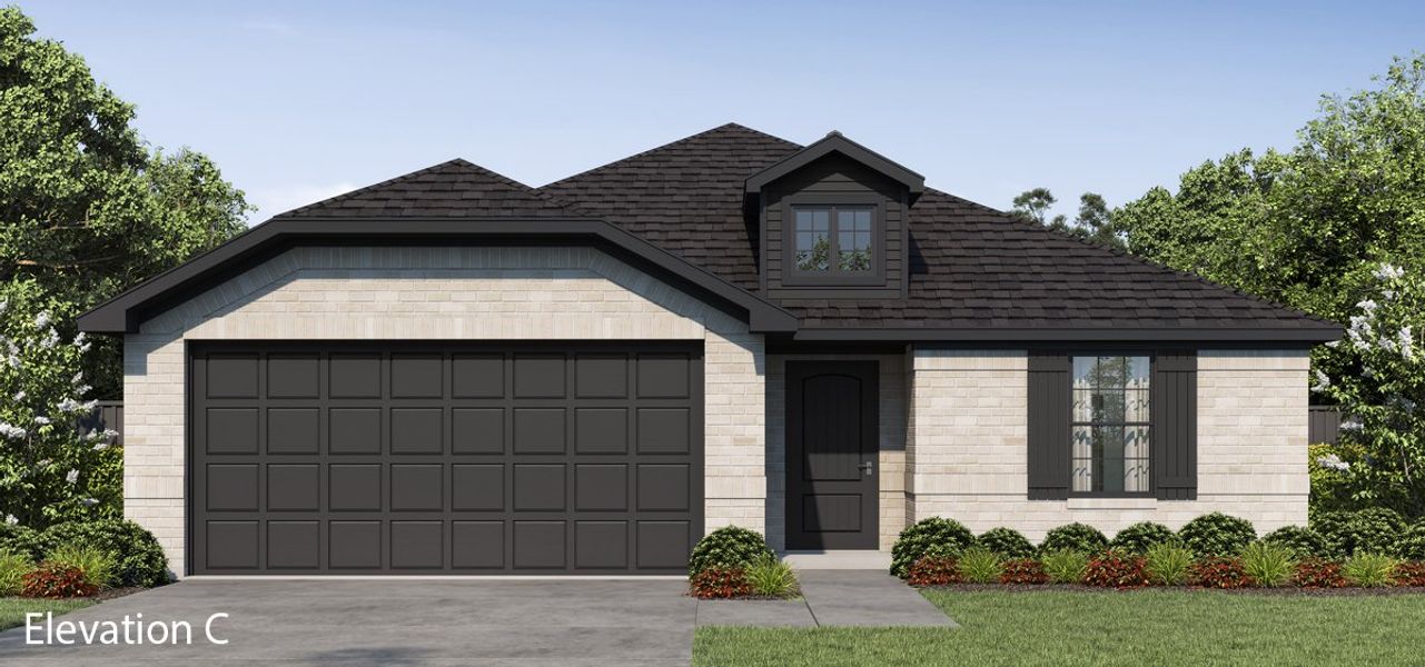 Representative exterior photo of a completed home built from the Cottonwood by Altura Homes in Mallard Point, Greenville, TX (Image 5). Representative exterior photo of a completed home built from the Cottonwood by Altura Homes in Mallard Point, Greenville, TX (Image 5).