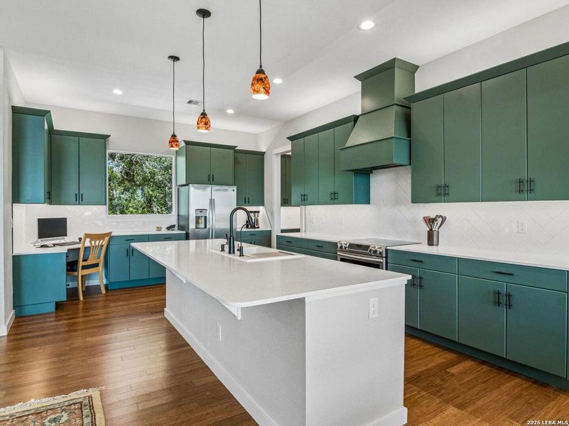 Furnished interior view inside a new home in , Spring Branch (Image 58).