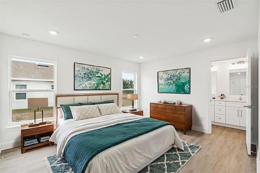 Furnished interior view inside a new home in , Spring Hill (Image 10).