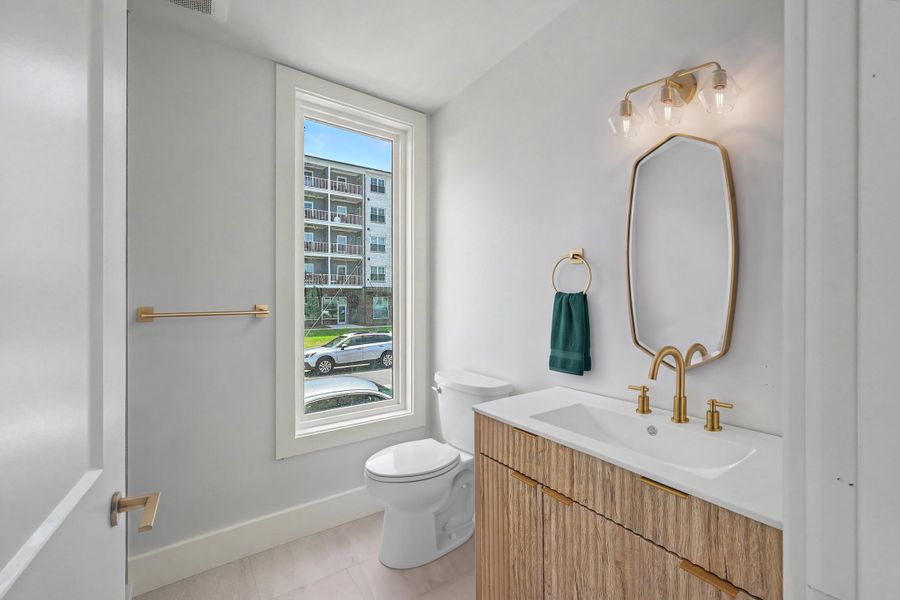 Furnished interior view inside a new home in , Charleston (Image 7).