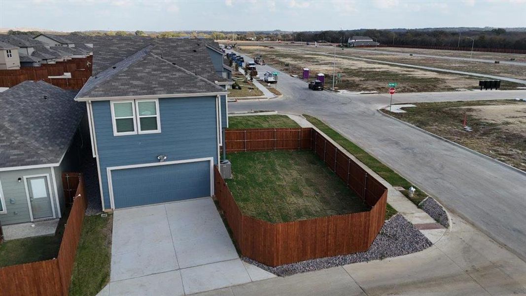 Exterior details and patio area of a home in Orchard Village, Fort Worth (Image 3).