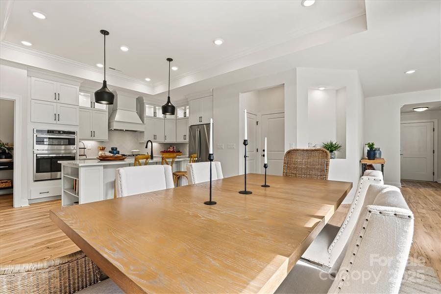 Furnished interior view inside a new home in The Courtyards at Lake Davidson, Mooresville (Image 17).