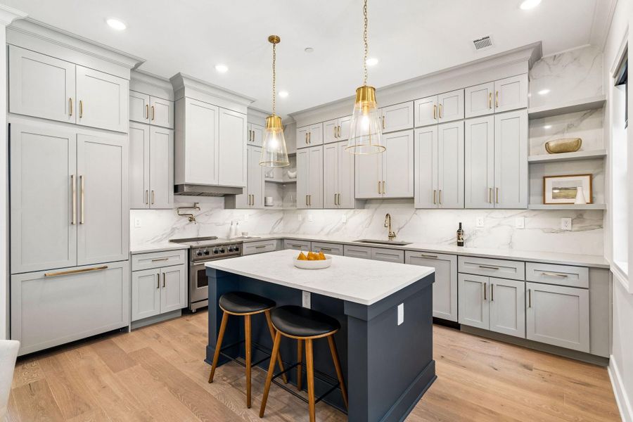 Furnished interior view inside a new home in , Charleston (Image 26).
