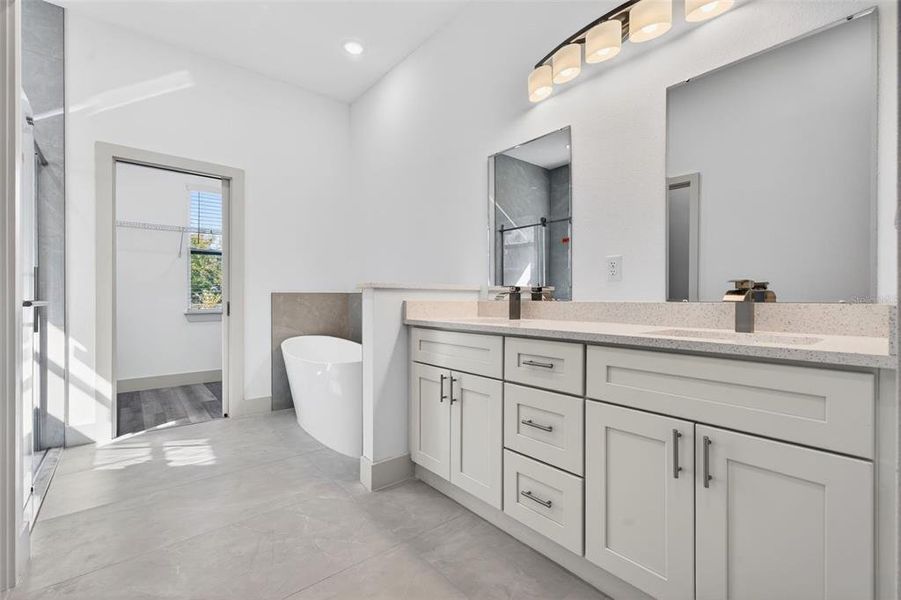 Furnished interior view inside a new home in , North Port (Image 12). Furnished interior view inside a new home in , North Port (Image 12).