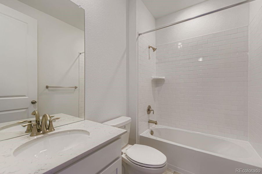 Furnished interior view inside a new home in Newlin Crossing: The Monarch Collection, Parker (Image 7). Furnished interior view inside a new home in Newlin Crossing: The Monarch Collection, Parker (Image 7).