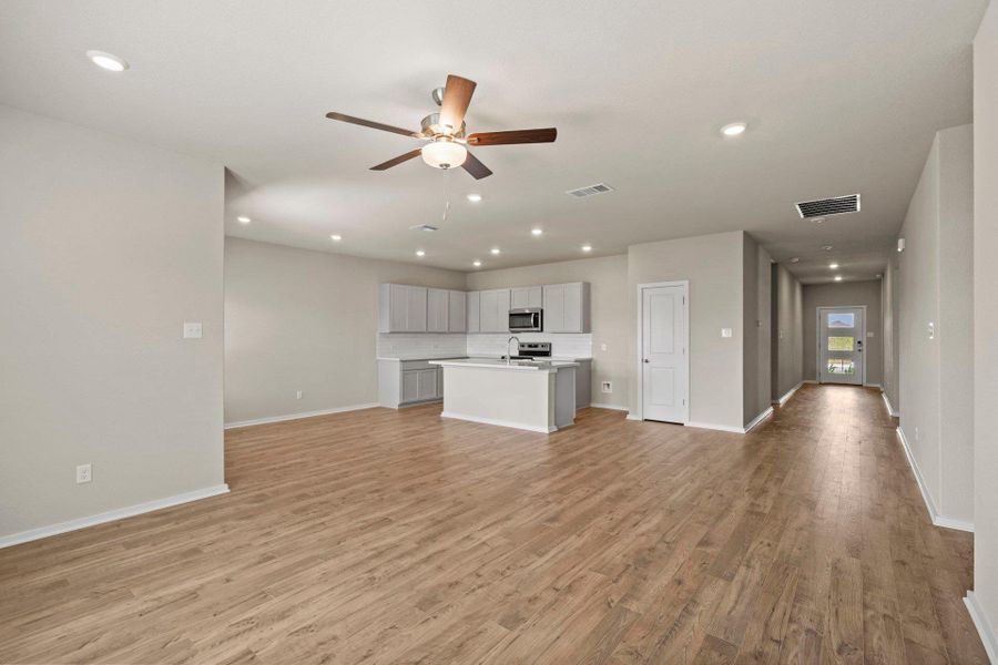 From Family Room to Open Concept Kitchen
