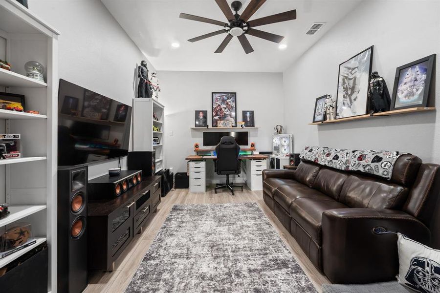 Furnished interior view inside a new home in , Nevada (Image 19). Furnished interior view inside a new home in , Nevada (Image 19).