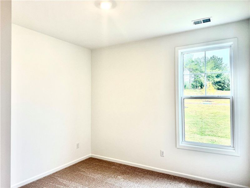 Plush carpeting and a classic sash window frame vi