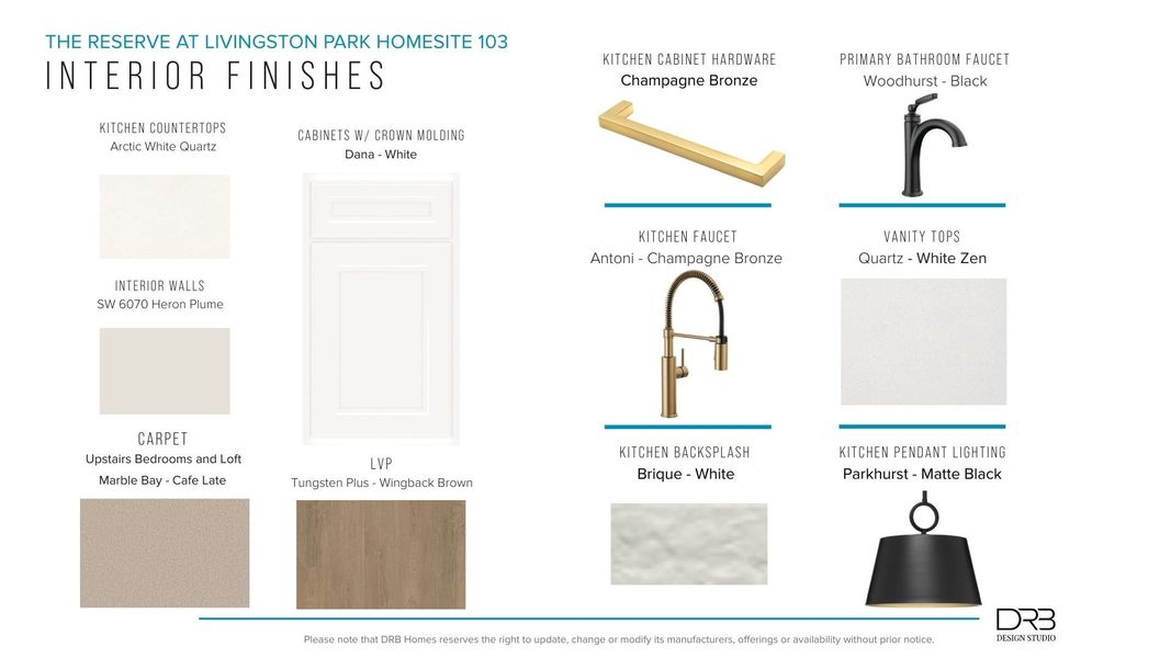 Furnished interior view inside a new home in The Reserve at Livingston Park, Easley (Image 30).