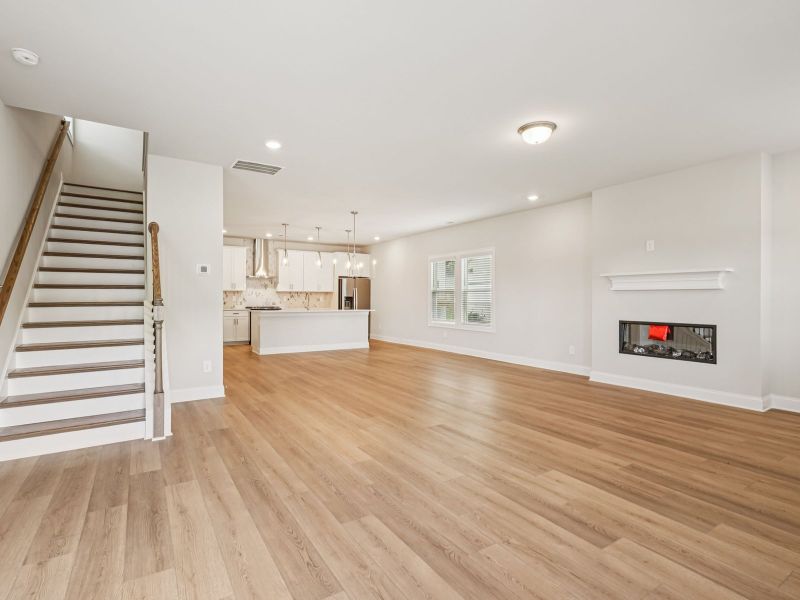 Spacious, unfurnished interior of a new home in Martin Springs - Cottage Series, Lawrenceville (Image 9). Spacious, unfurnished interior of a new home in Martin Springs - Cottage Series, Lawrenceville (Image 9).