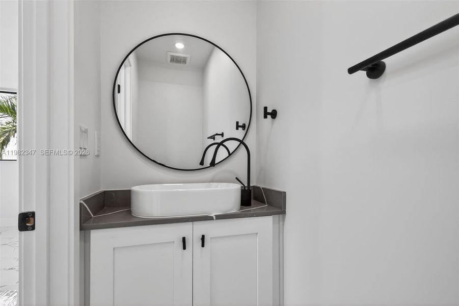 Furnished interior view inside a new home in , Miami (Image 13).