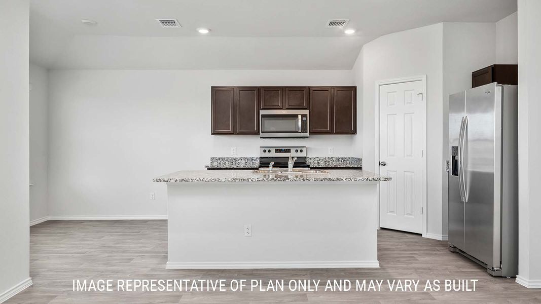 Furnished interior view inside a new home in Pecan Creek, Temple (Image 7). Furnished interior view inside a new home in Pecan Creek, Temple (Image 7).