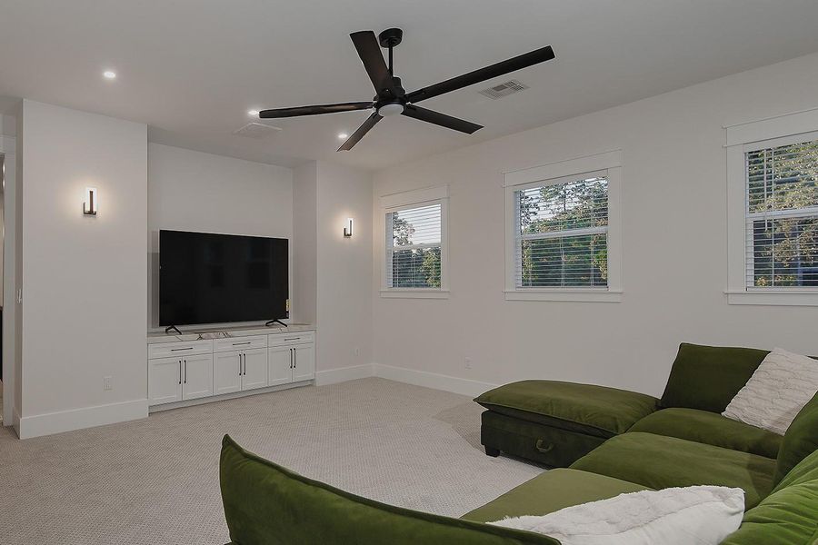 Furnished interior view inside a new home in , Willis (Image 9). Furnished interior view inside a new home in , Willis (Image 9).