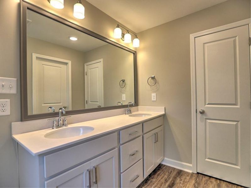 Furnished interior view inside a new home in East Park Village, Kennesaw (Image 15).