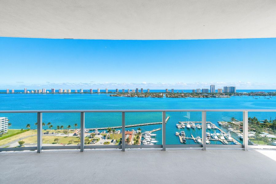 East Exposure from Terrace; Sunrise View