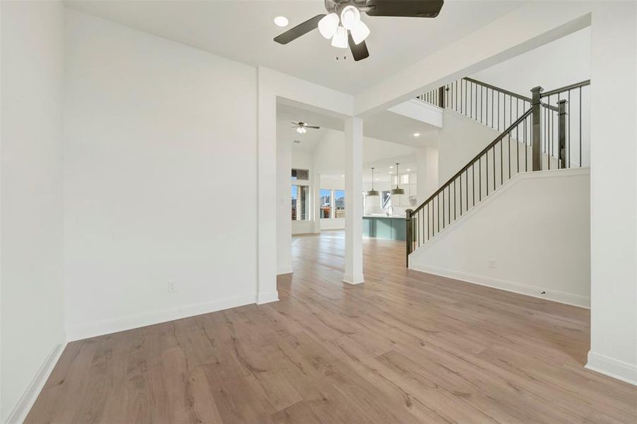 Spacious, unfurnished interior of a new home in Terraces – Estates, Rockwall (Image 19).