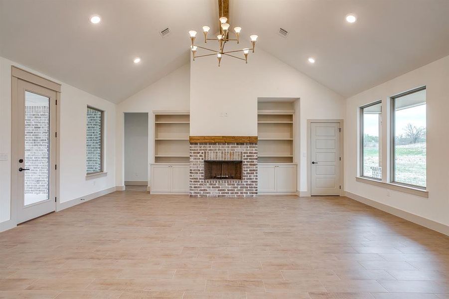 Spacious, unfurnished interior of a new home in , Poolville (Image 36).