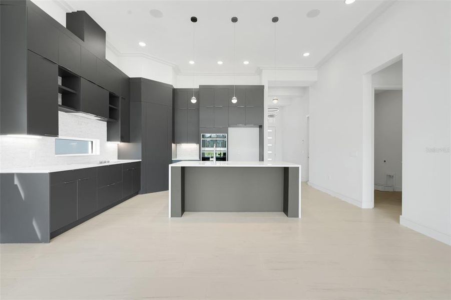 Furnished interior view inside a new home in Hampton Green at Providence, Davenport (Image 9).