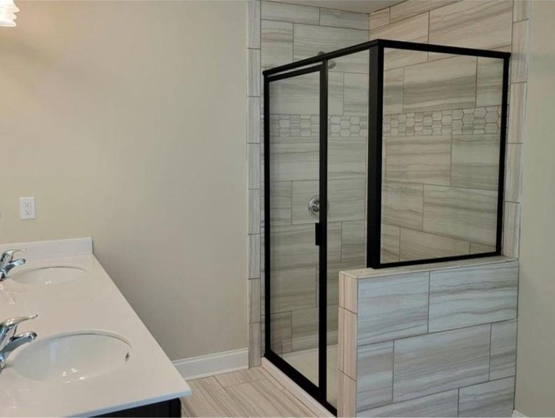 Close-up of interior finishes inside a home in , Grayson (Image 7).