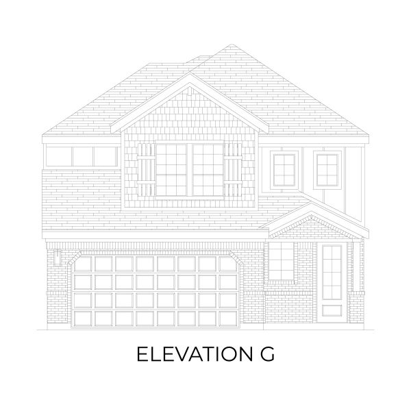 Representative rendering of the exterior for the Washington F by First Texas Homes (Image 10). Representative rendering of the exterior for the Washington F by First Texas Homes (Image 10).