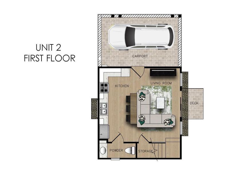 2D floor plan layout of this home in , Austin, TX (Image 3).