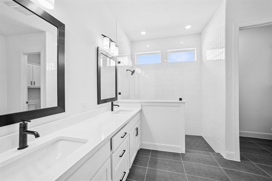 Furnished interior view inside a new home in Pecan Square - Gardens, Northlake (Image 7). Furnished interior view inside a new home in Pecan Square - Gardens, Northlake (Image 7).