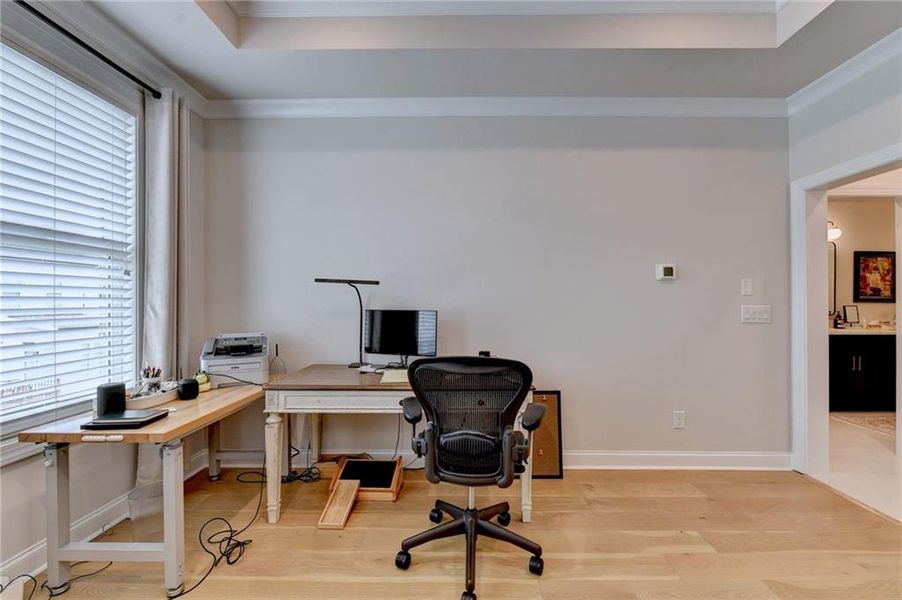 Furnished interior view inside a new home in , Alpharetta (Image 37).