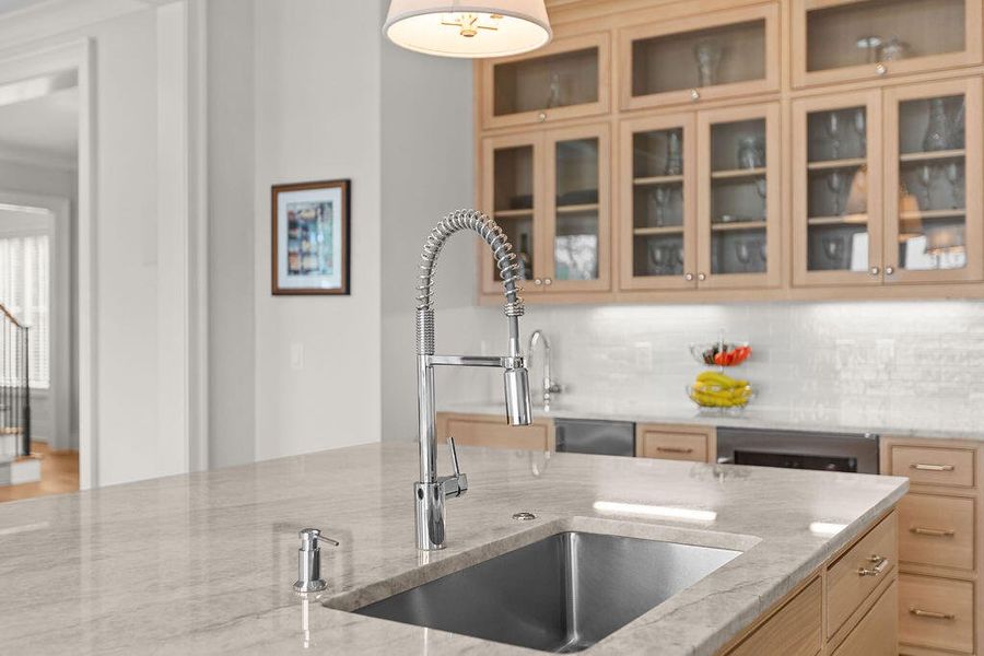 Close-up of interior finishes inside a home in , Kiawah Island (Image 20).