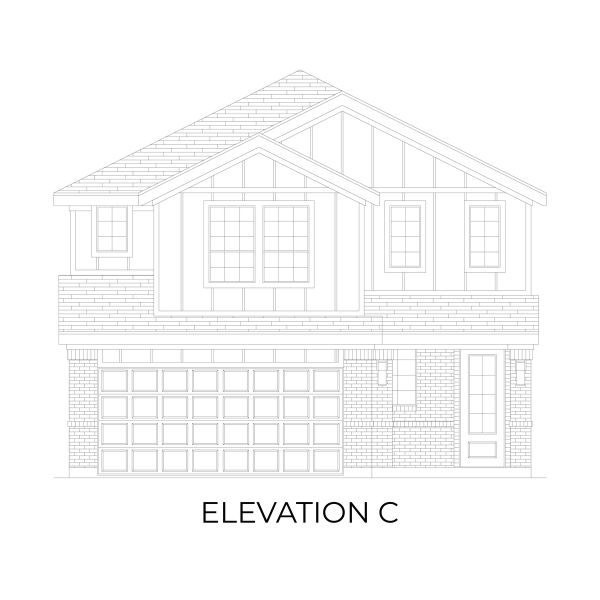 Representative rendering of the exterior for the Jackson F by First Texas Homes (Image 12).