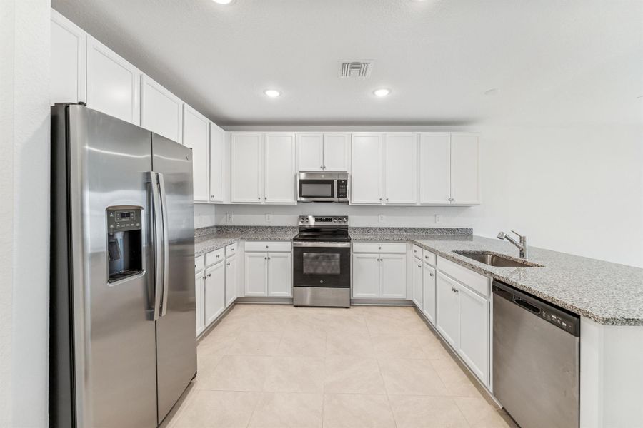 Furnished interior view inside a new home in , Fort Pierce (Image 6).