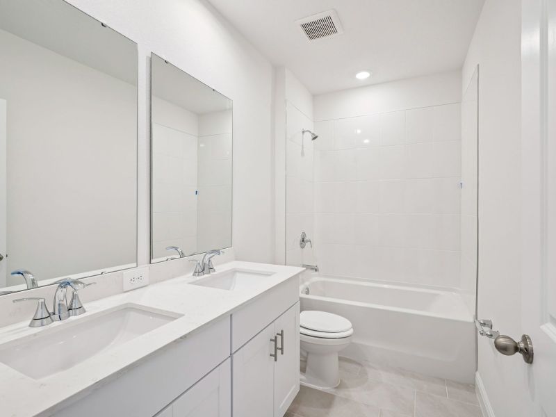 Furnished interior view inside a new home in Hamilton Bluff - Signature Series, Haines City (Image 6). Furnished interior view inside a new home in Hamilton Bluff - Signature Series, Haines City (Image 6).